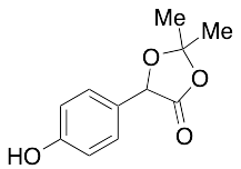 药物标准品5-(4-Hydroxyphenyl)-2,2-dimethyl-1,3-dioxolan-4-one - TRC