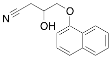 药物标准品3-Hydroxy-4-(1-naphthyloxy)-butanenitrile - TRC