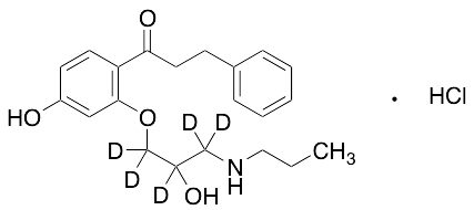 药物标准品4-Hydroxy Propafenone-d5 Hydrochloride - TRC