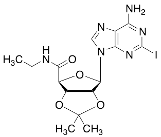 药物标准品2-Iodo-5&rsquo;-ethylcarboxamido-2&rsquo;,3&rsquo;-O-isopropylidineadenosine - TRC