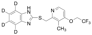药物标准品Lansoprazole Sulfide-d4 - TRC
