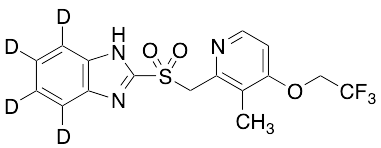 药物标准品Lansoprazole Sulfone-d4 - TRC