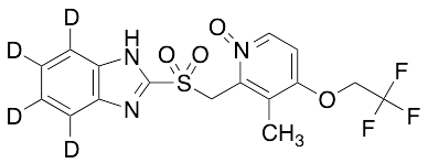 药物标准品Lansoprazole-d4 Sulfone N-Oxide - TRC