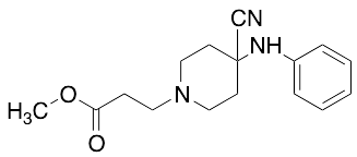 药物标准品Methyl 3-(4-Cyano-4-(phenylamino)piperidin-1-yl)propanoate - TRC