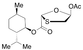 药物标准品(2R,5R)-L-Menthol-5-(acetyloxy)-1,3-oxathiolane-2-carboxylate - TRC