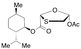 药物标准品(2R,5S)-L-Menthol-5-(acetyloxy)-1,3-oxathiolane-2-carboxylate - TRC