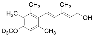 药物标准品5-(4-Methoxy-d3-2,3,6-trimethylphenyl)-3-methyl-2,4-pentadien-1-ol - TRC
