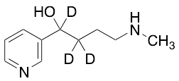 药物标准品4-(Methylamino)-1-(3-pyridyl)-1-butanol-d3 - TRC