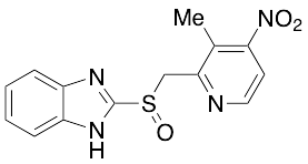 药物标准品2-[[(3-Methyl-4-nitro-2-pyridinyl)methyl]sulfinyl]-1H-benzimidazole - TRC