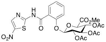 药物标准品Methyl 1-[[2-N-(5-Nitrothiazolyl)carboxamido]phenyl]-2,3,4- tri-O-acetyl-&beta;-D-glucopyranuro… - TRC