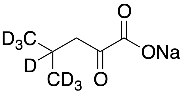 药物标准品4-Methyl-2-oxovaleric Acid-d7 Sodium Salt - TRC