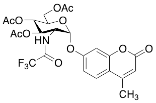 药物标准品4-Methylumbelliferyl 2-Trifluoroacetyl-3,4,6-O-triacetyl-2-deoxy-&alpha;-D-glucopyranoside - TRC