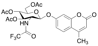 药物标准品4-Methylumbelliferyl 2-Trifluoroacetyl-3,4,6-O-triacetyl-2-deoxy-&beta;-D-glucopyranoside - TRC