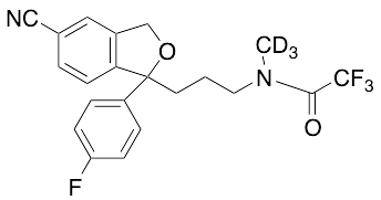 药物标准品N-Trifluoroacetodesmethyl Citalopram-d3 - TRC