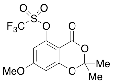 药物标准品7-Methoxy-2,2-dimethyl-4-oxo-4H-1,3-benzodioxin-5-yl Triflate - TRC