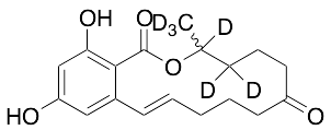 药物标准品rac Zearalenone-d6 (major) - TRC