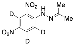 药物标准品Acetone 2,4-Dinitrophenylhydrazone-d3 - TRC