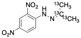 药物标准品Acetone 2,4-Dinitrophenylhydrazone-13C3 - TRC
