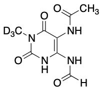 药物标准品5-Acetylamino-6-formylamino-3-methyl-d3-uracil - TRC
