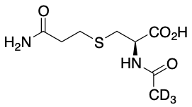 药物标准品N-Acetyl-S-(carbamoylethyl)-L-cysteine-d3 - TRC