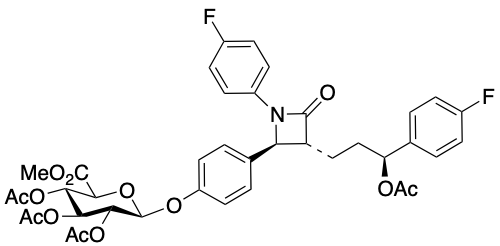 药物标准品3-O-Acetyl Ezetimibe 2,3,4-Tri-O-acetyl-&beta;-D-glucuronide Methyl Ester - TRC