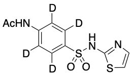药物标准品N-Acetylsulfathiazole-d4 (Major) - TRC