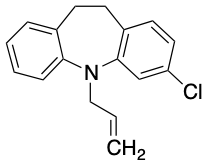 药物标准品N-Allyl-3-chloro-10,11-dihydro-5H-dibenzo[b,f]azepine - TRC