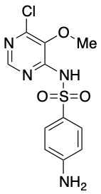 药物标准品4-Amino-N-(6-chloro-5-methoxypyrimidin-4-yl)benzenesulfonamide - TRC