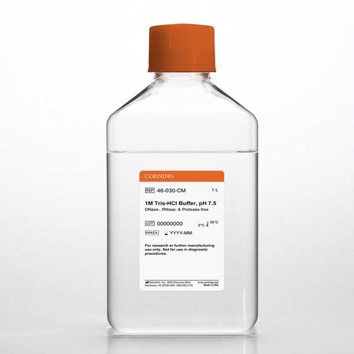 1M Tris-Hydrochloride缓冲液, 7.5 &plusmn; 0.1, RNase-/DNase- and protease-free - Corning-Media