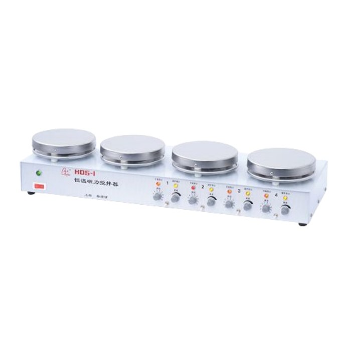 四工位恒温磁力搅拌器 3L&times;5 室温~150℃