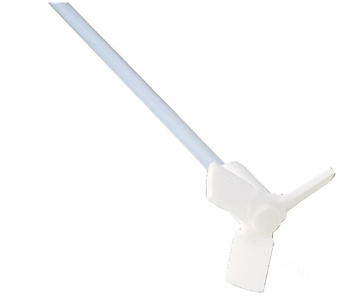 三叶片搅拌桨（PTFE涂层） &phi;75mm，杆8&times;350mm