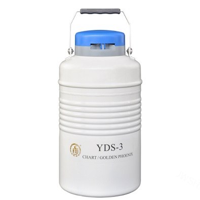 贮存型液氮生物容器 31.5L，口径50mm （不含蓝色锁盖） - 金凤