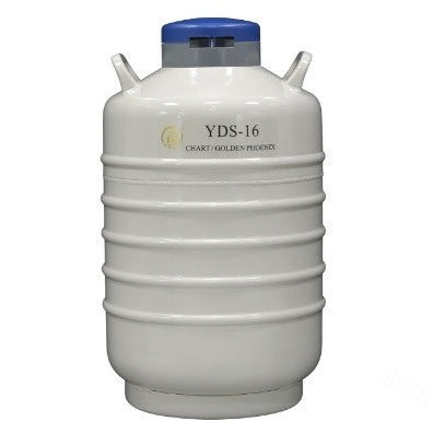 贮存型液氮生物容器 17L，口径50mm （不含蓝色锁盖） - 金凤