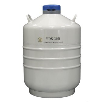 运输型液氮生物容器 31.5L，口径50mm （不含蓝色锁盖） - 金凤
