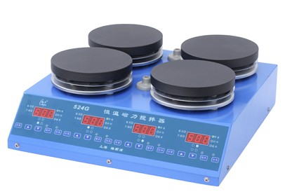 四工位恒温磁力搅拌器 3L&times;4 室温~150℃