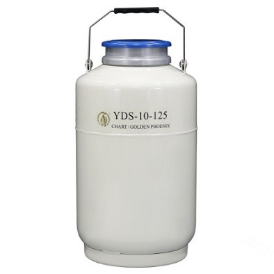 大口径液氮罐 10L，口径125mm （不含蓝色锁盖）