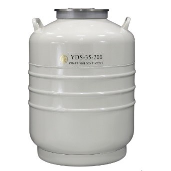 大口径液氮罐 35.5L，口径200mm