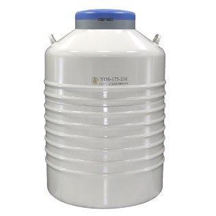 贮存型液氮生物容器 175L，口径216mm （不含蓝色锁盖） - 金凤