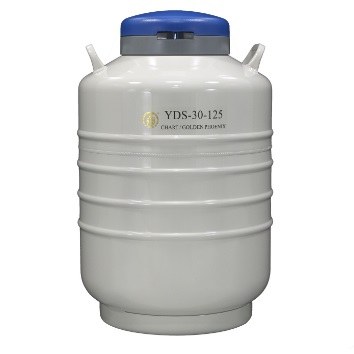 贮存型液氮生物容器 31.5L，口径125mm （不含蓝色锁盖） - 金凤