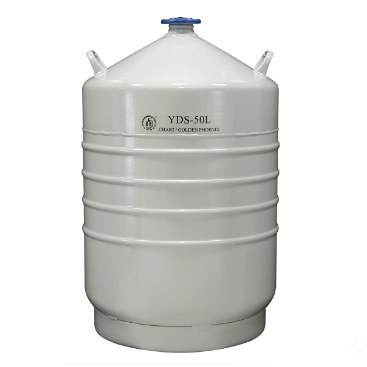 液氮型液氮生物容器 50L，口径50mm （不含蓝色锁盖） - 金凤