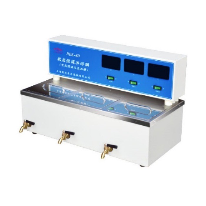 三孔电热恒温水槽（数码管显示）2L&times;3 RT～100℃