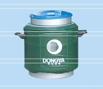 液氮生物容器5L，口径200mm（不含蓝色锁盖）
