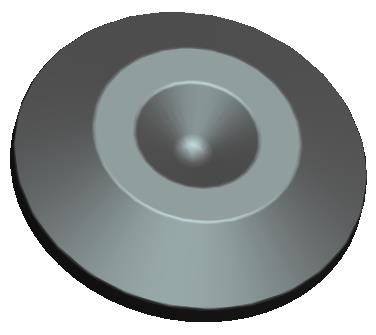 涡旋混匀器配件 标准垫片（直径50mm内小容器，Max:3000rpm）