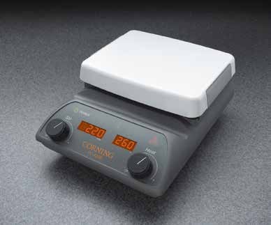 数字显示加热磁力搅拌器 254&times;254mm 5～550℃ 1150rpm（库存售完为止）