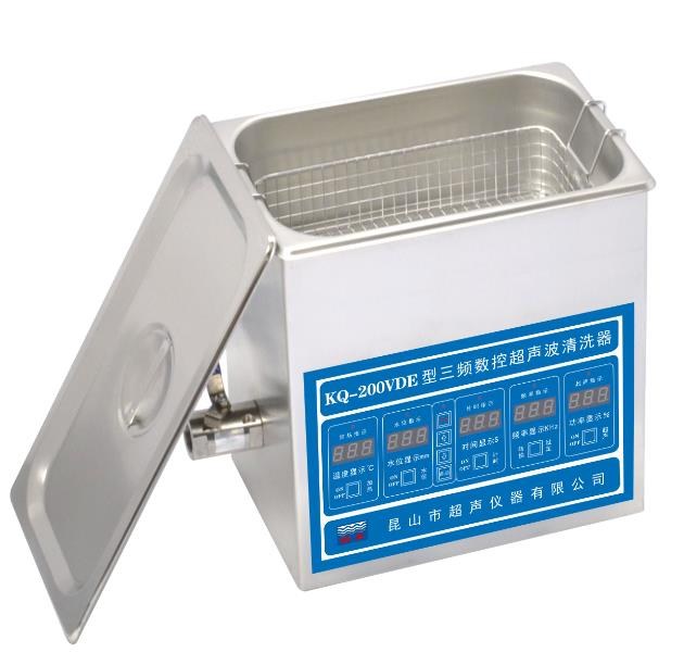 台式三频数控超声波清洗器6L 45/80/100kHz