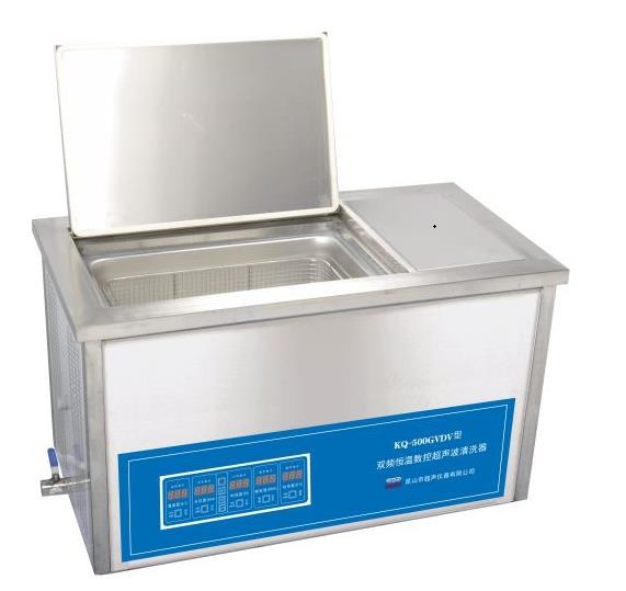 台式恒温双频数控超声波清洗器27L 45/80kHz