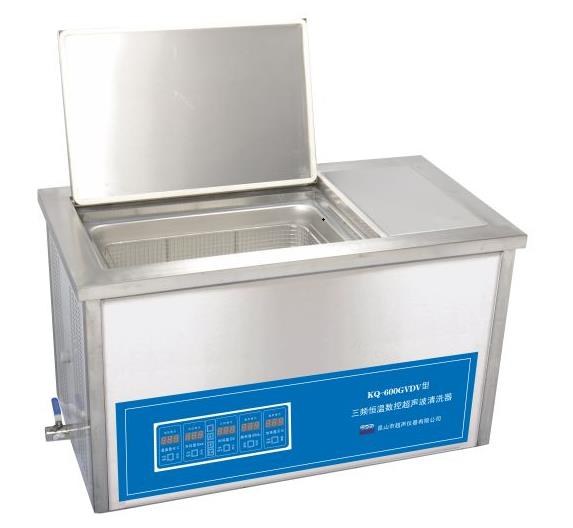台式恒温三频数控超声波清洗器27L 45/80/100kHz