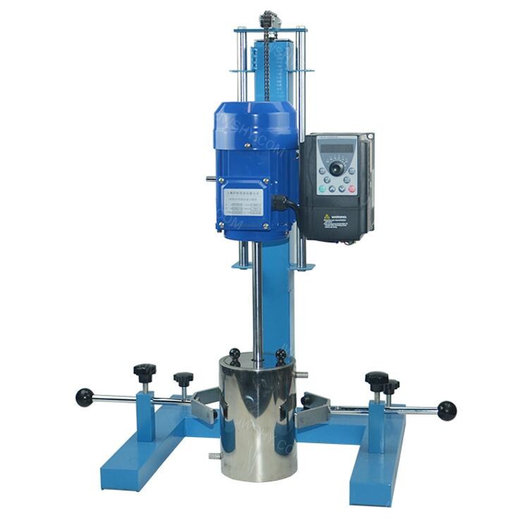 方管型升降平台中试分散机 5L 0～8000rpm 20000CP