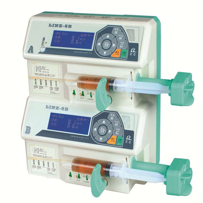 双通道注射泵 5-60ml 200-1600ml/h