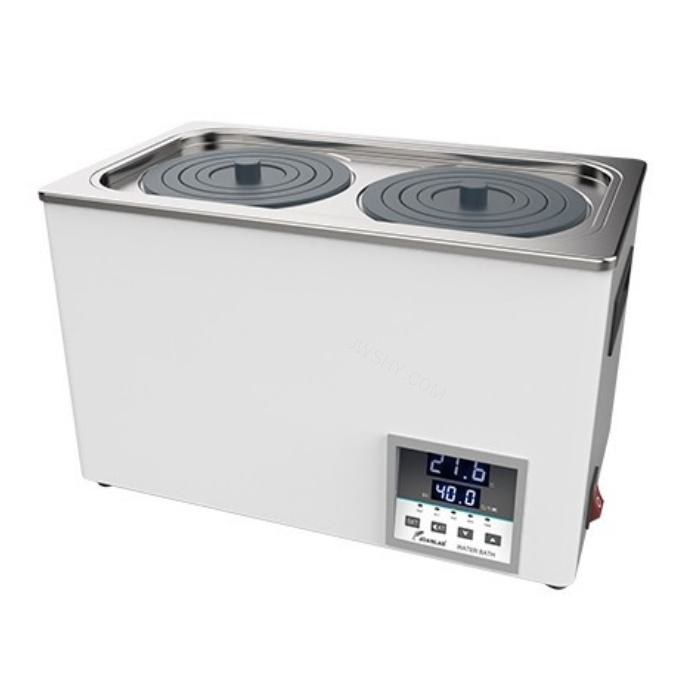 2孔恒温水浴锅 6L 室温-99.9 ℃ 防干烧